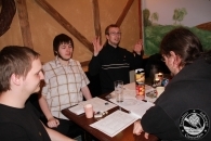 Gestikulierende Rollenspieler